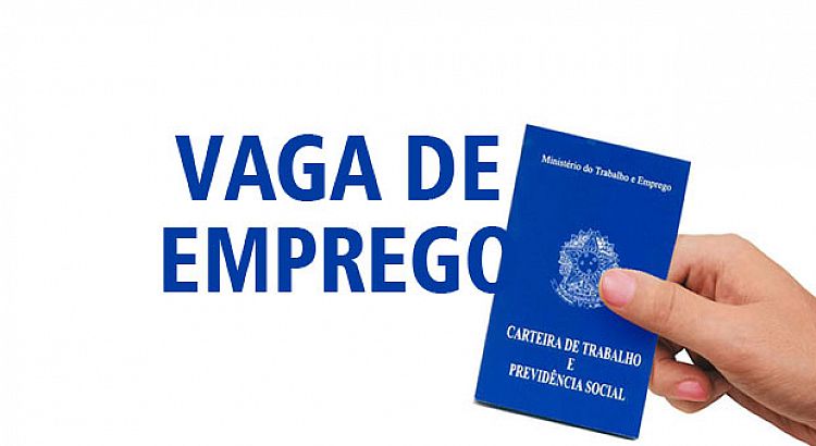 Novas vagas de emprego na região