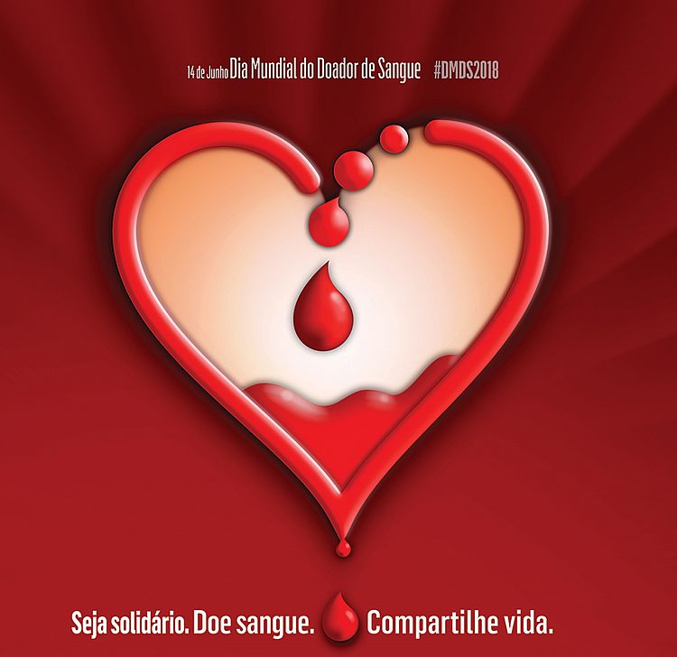 Dia Mundial do Doador de Sangue é celebrado hoje