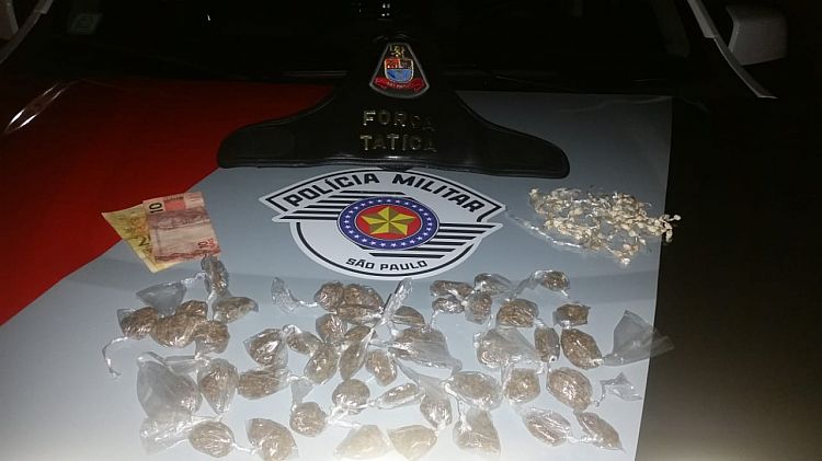 Homem é preso por tráfico de drogas na Vila Mariana em Itapeva